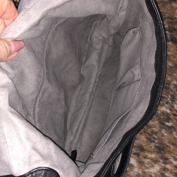 VINCE CAMUTO Shoulder Hobo Black NWT - Picture 8 of 13